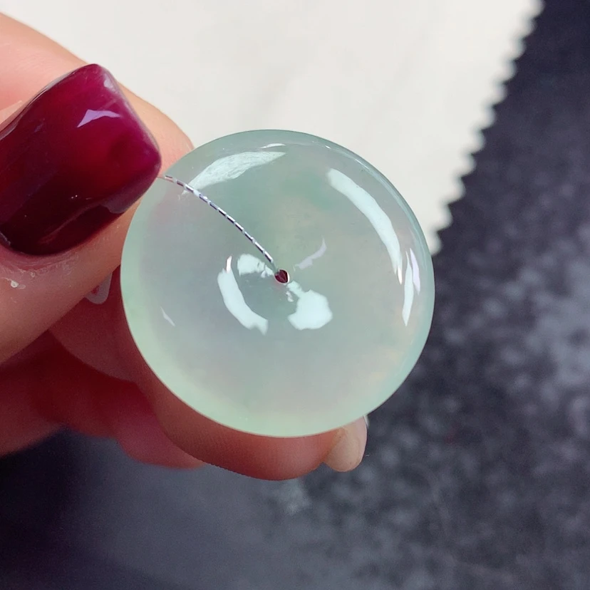 【闪购商品】颈饰未镶嵌翡翠篮**宝尺寸26.6-5.6