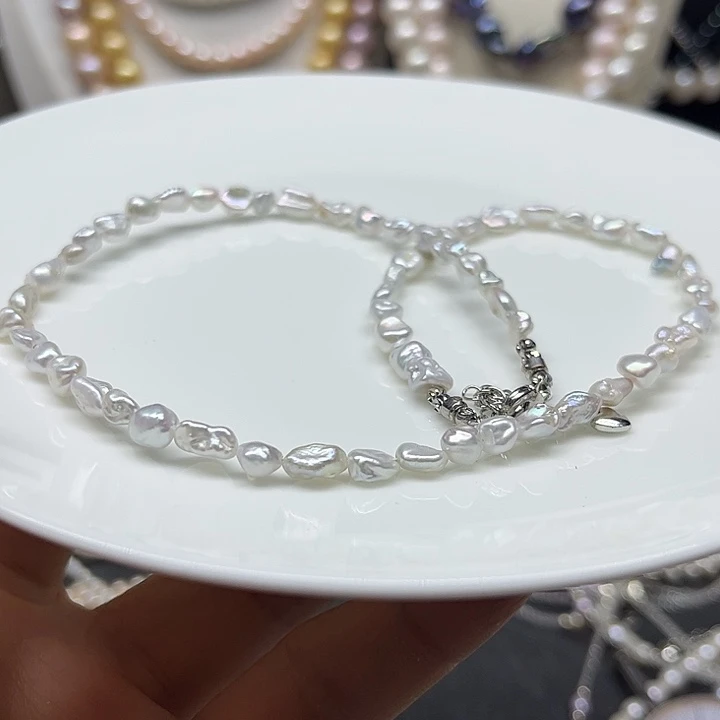 淡水珍珠未镶嵌颈饰