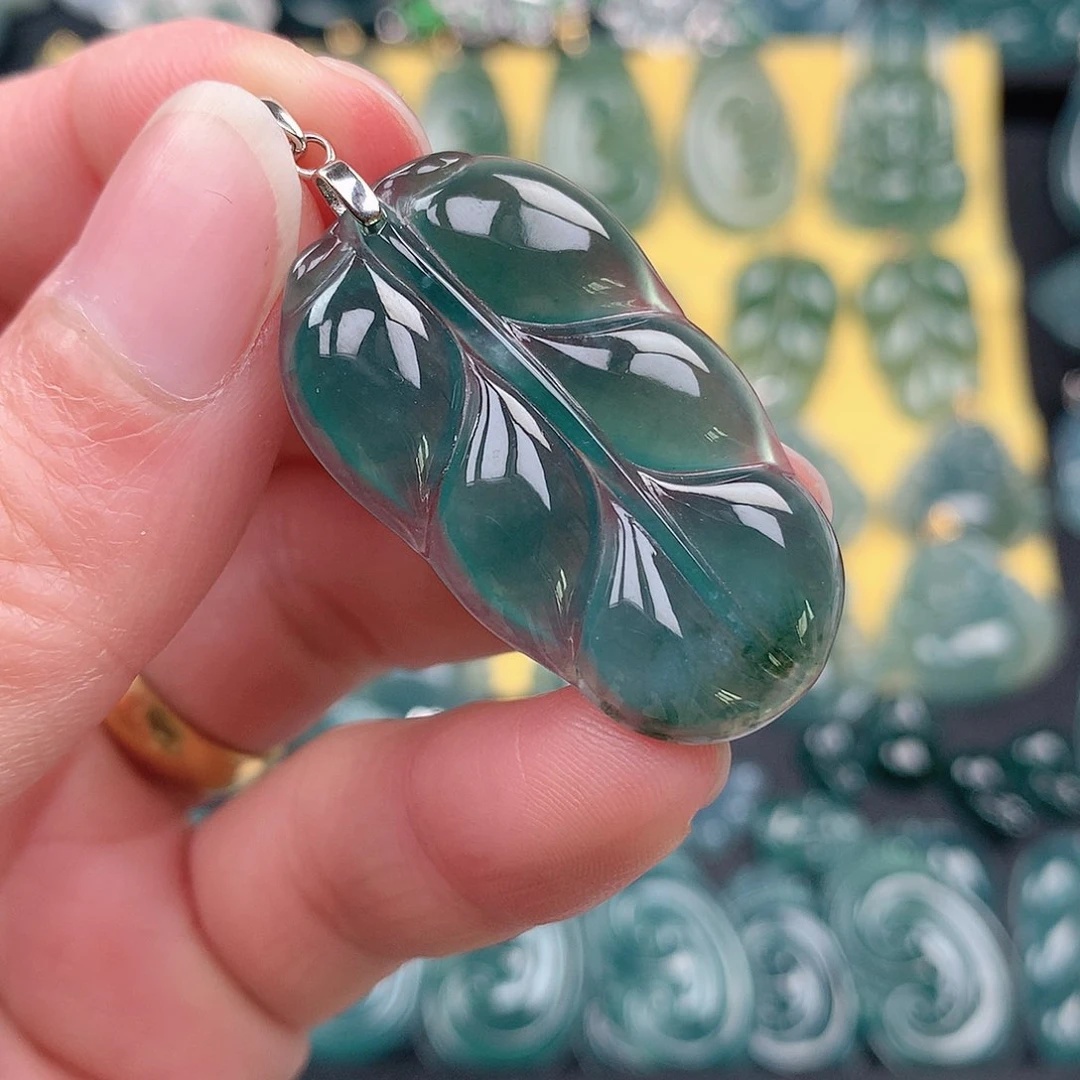 翡翠吊坠(不含链)未镶嵌吊坠