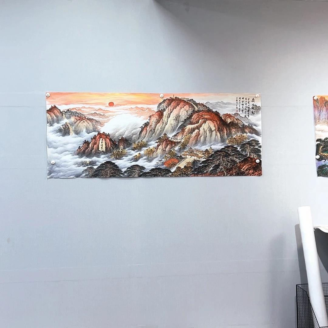 国画国画作品宣纸字画手绘