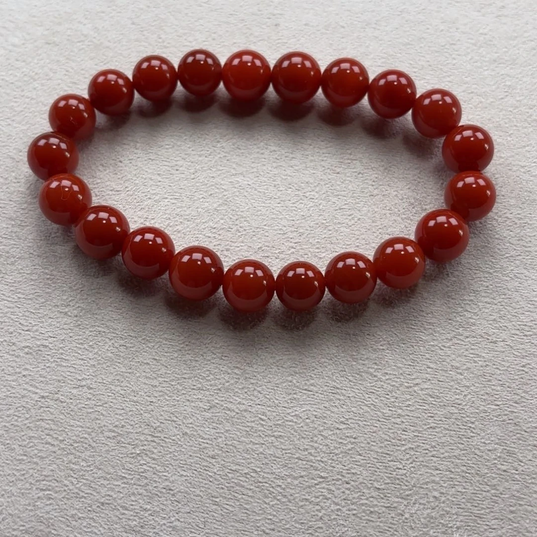 南红玛瑙9➕手串未镶嵌J****ღ