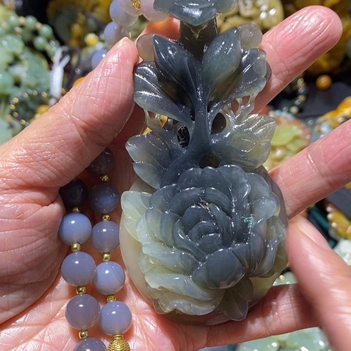 岫玉岫玉吊坠未镶嵌