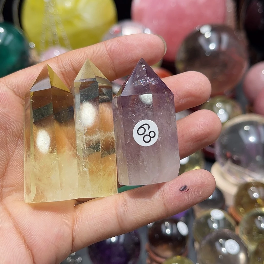 水晶水晶微瑕未镶嵌水晶