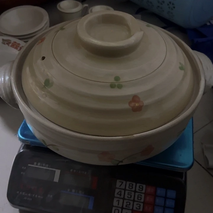 瓷片三*叶陶瓷盘子碗啥都有