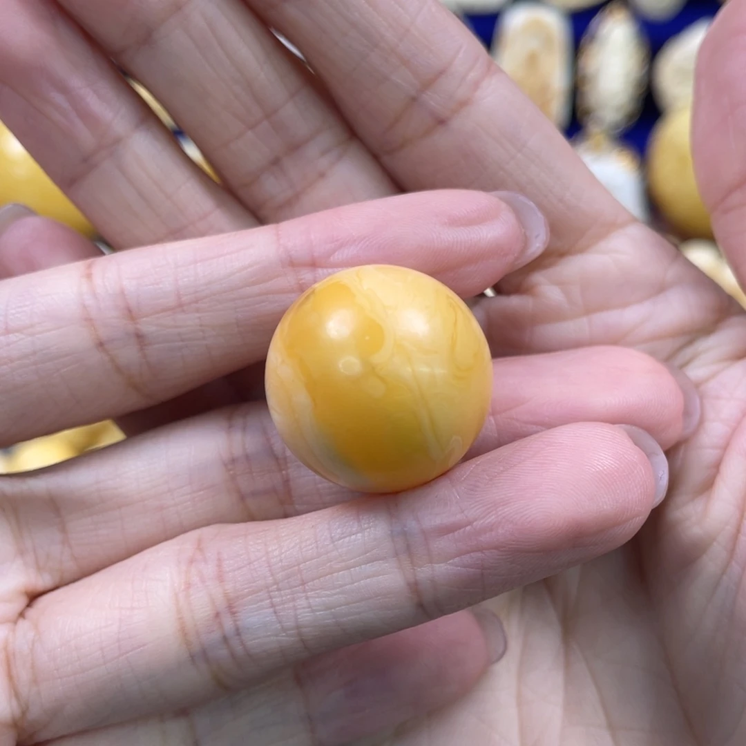 未镶嵌蜜蜡裸石丶*弹琥珀蜜蜡珠子