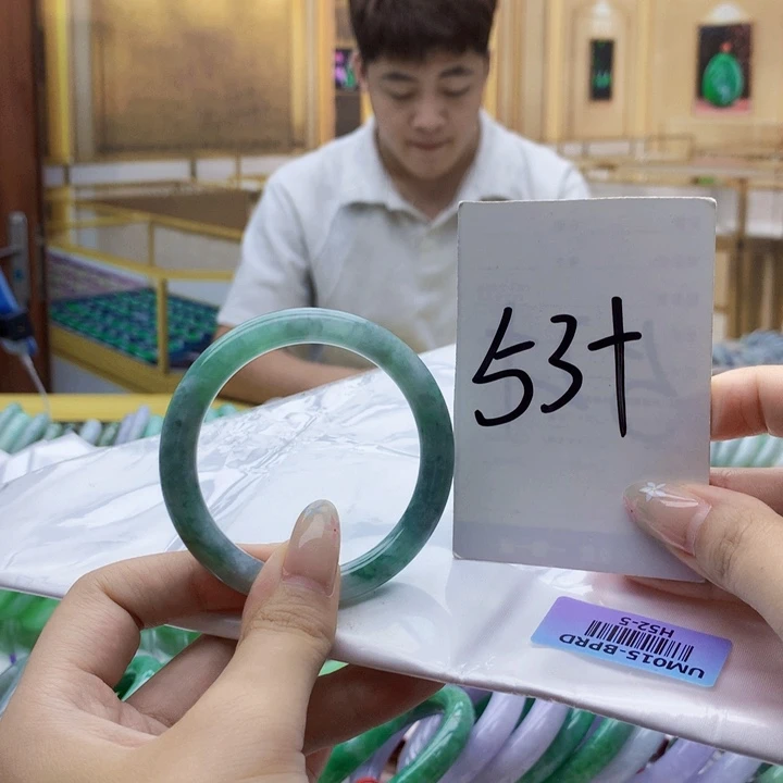 翡翠未镶嵌手镯009790099
