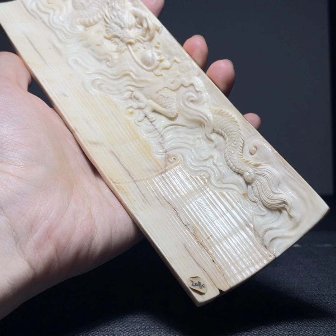 我****木猛犸工艺品茶则