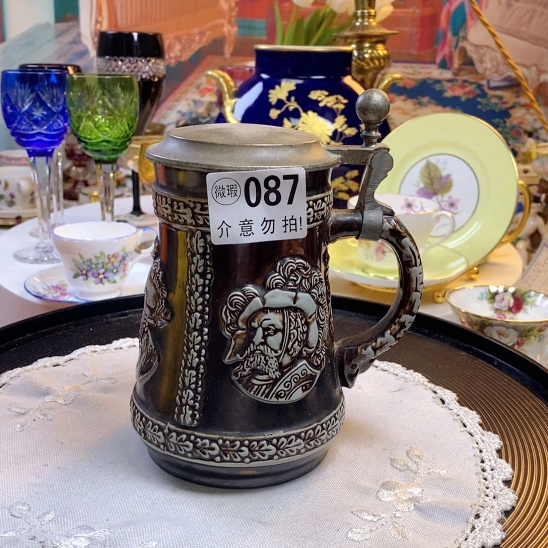 瓷片瓷器欧瓷咖啡杯水晶杯