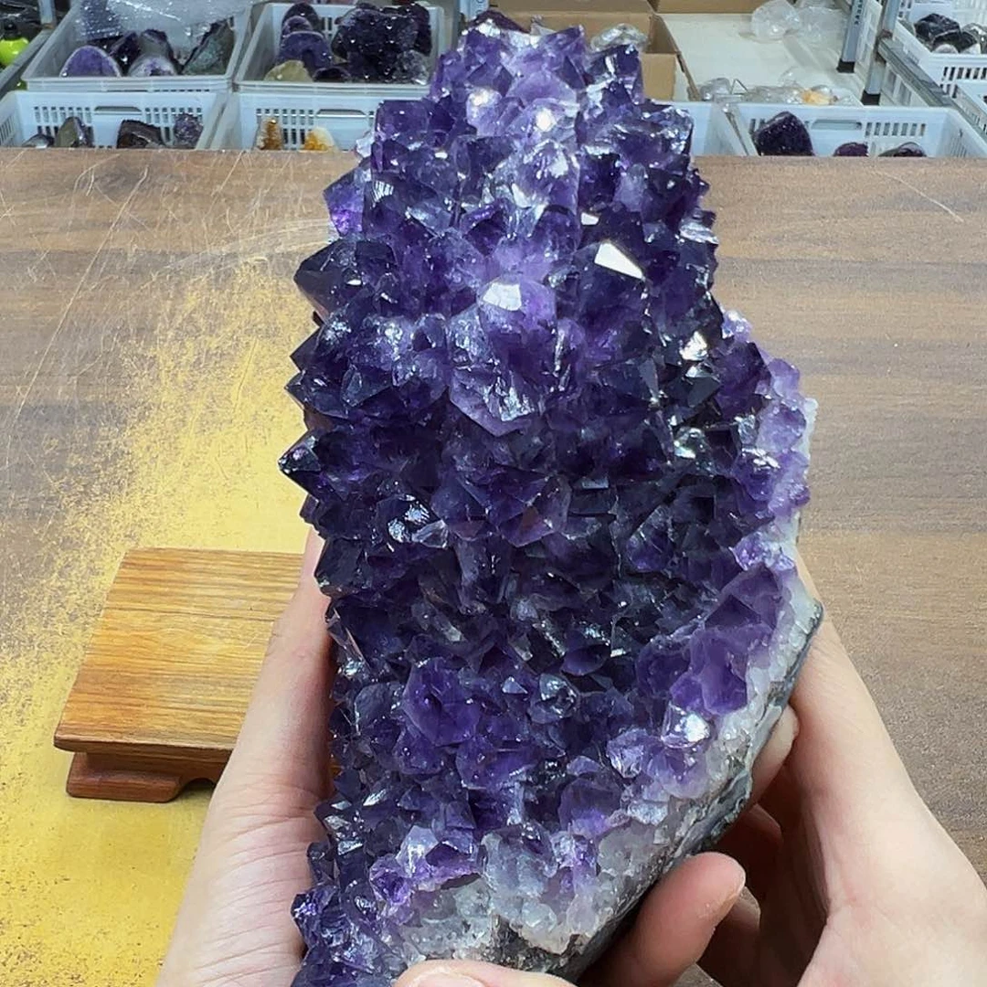紫晶摆件未镶嵌福利