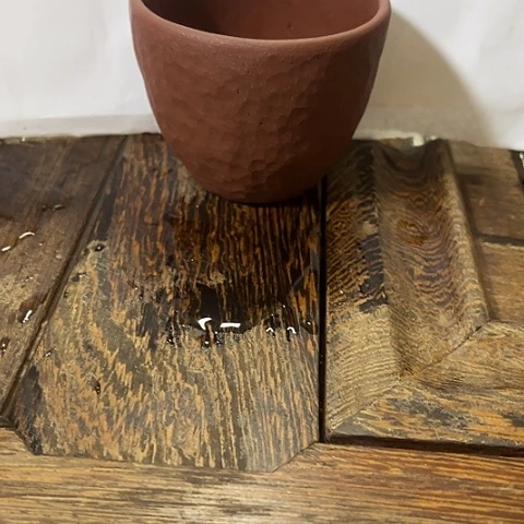 紫砂茶壶老紫泥杯子李智