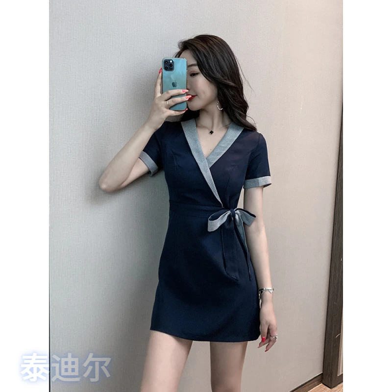 美容师工作服女高端医美皮肤管理养生馆足浴技师服美容院春秋套装