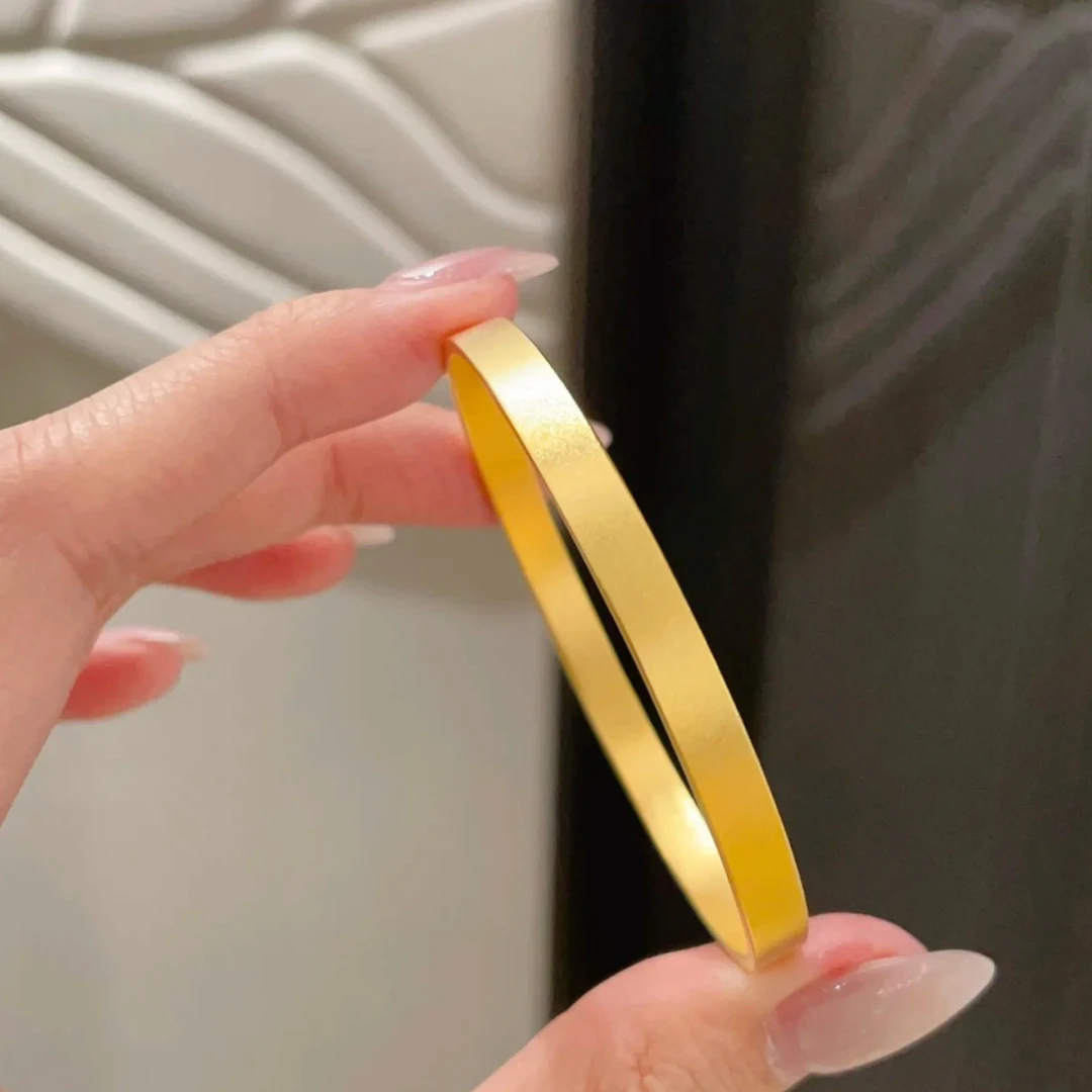 合金手镯 合金手镯 平安无事手镯（选圈口）