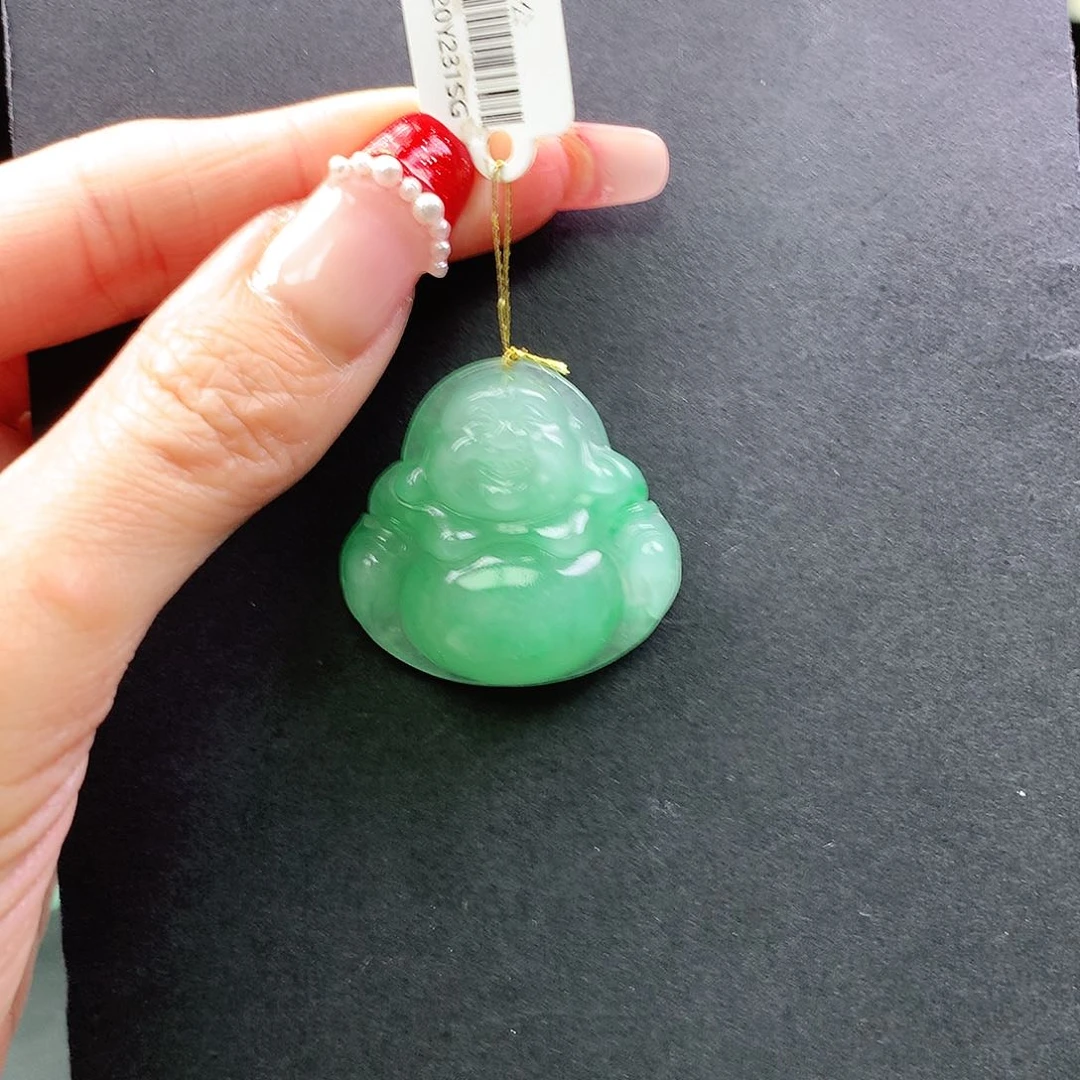 石英质玉颈饰未镶嵌佛公