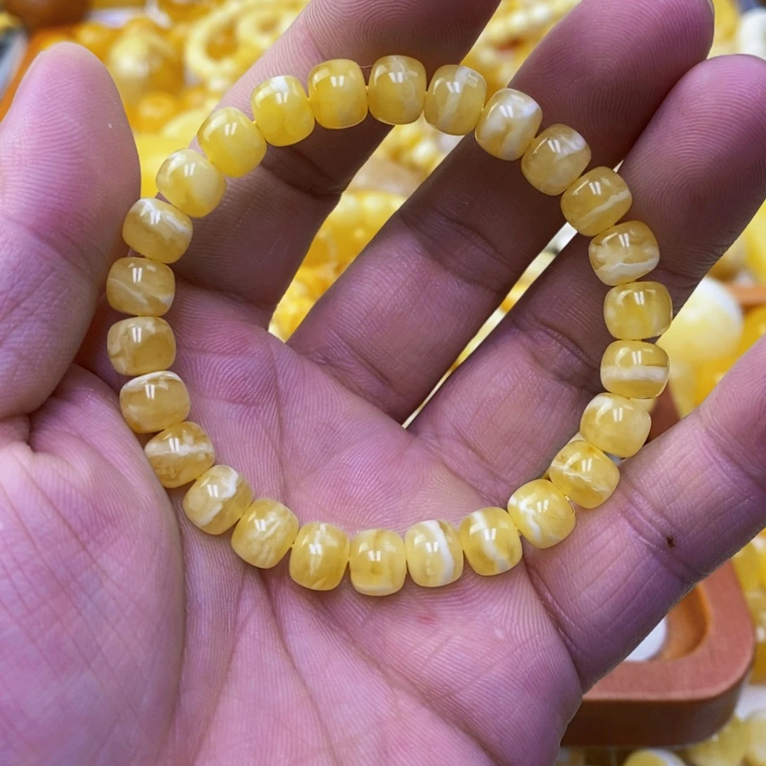 琥珀未镶嵌珠宝奇石8.4mm