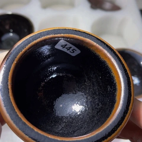 茶盏原矿原釉柴烧建盏