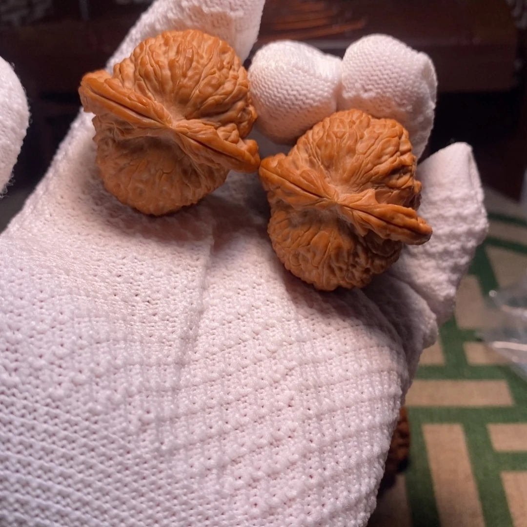 吊坠文玩核桃40尺球白