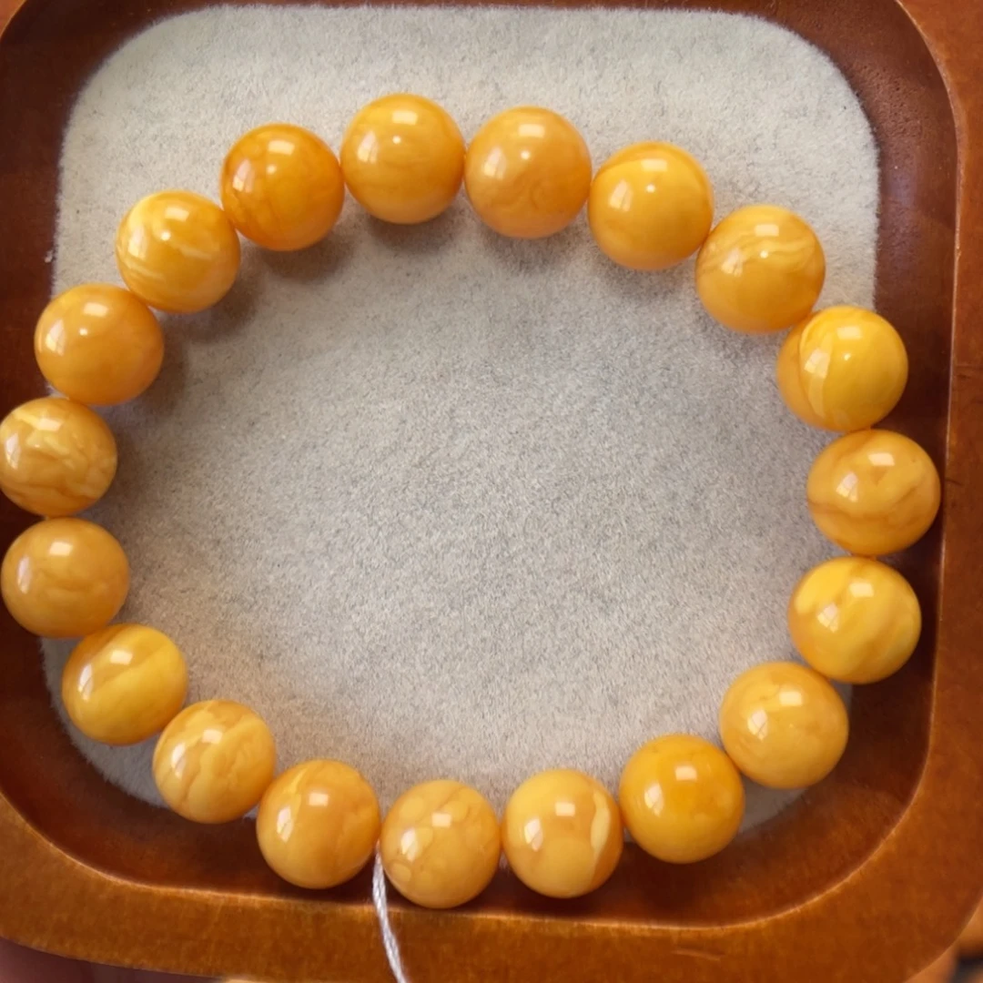 蜜蜡未镶嵌手串蜜蜡
