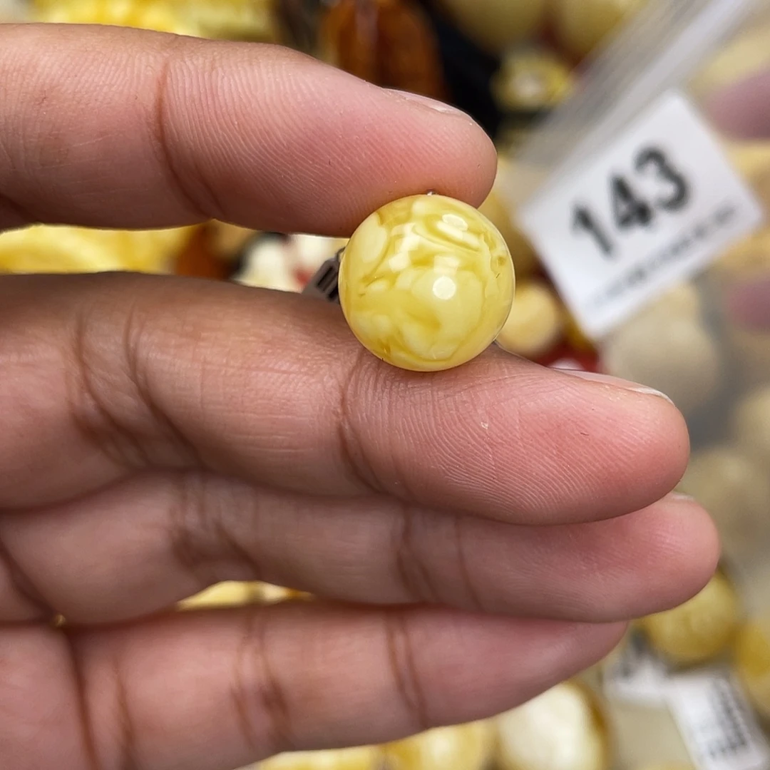 蜜蜡未镶嵌珠宝奇石粉14