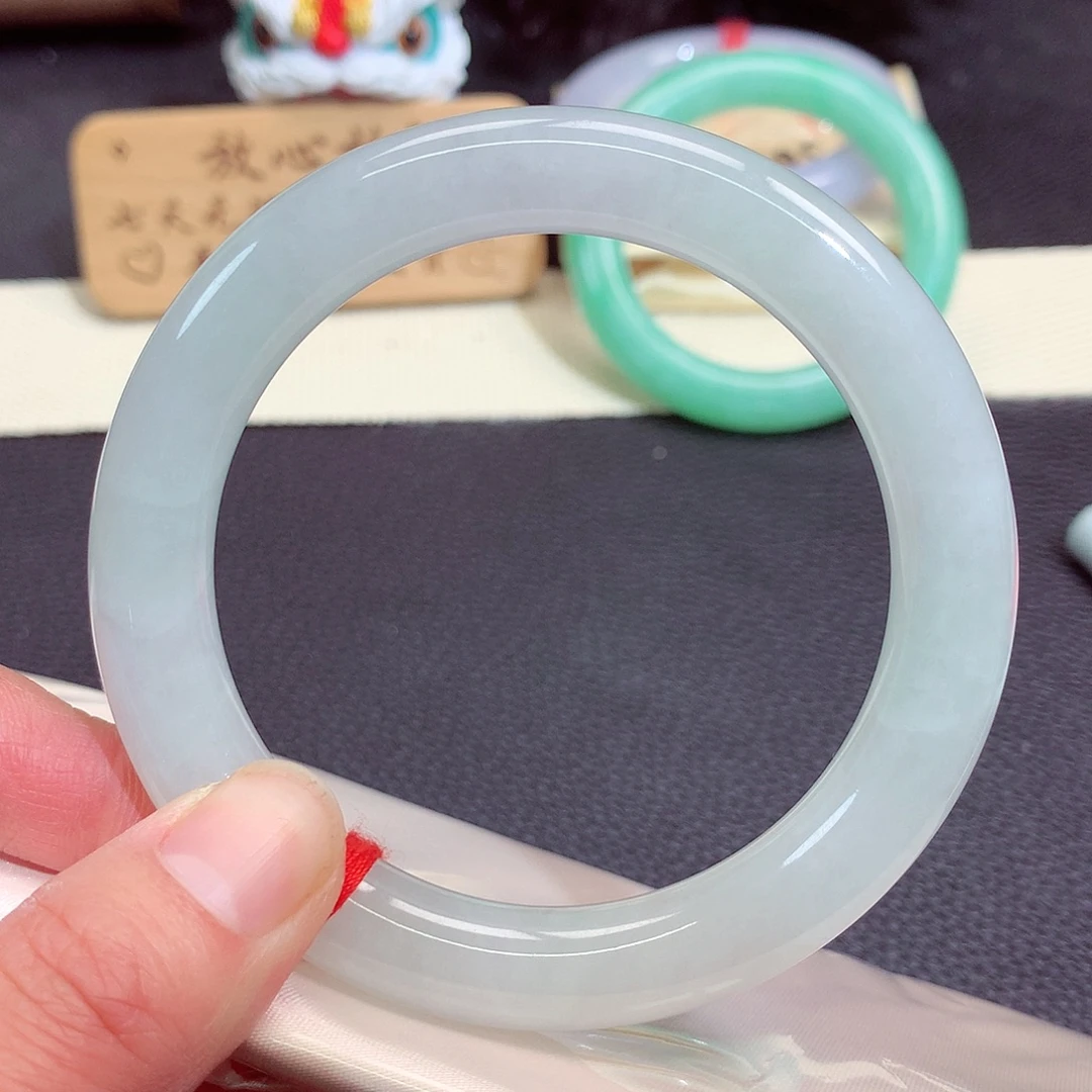 翡翠未镶嵌手镯1222