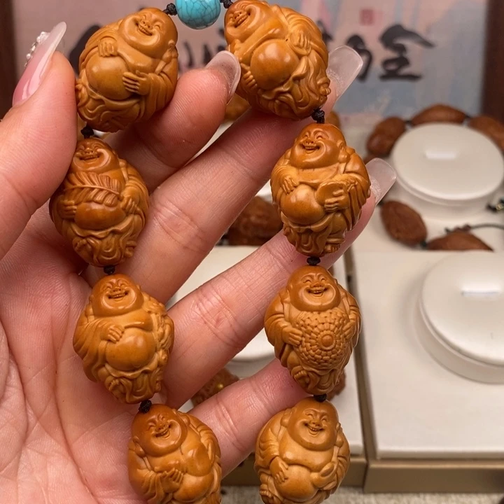 ****呦手串/手链橄榄核橄榄雕刻