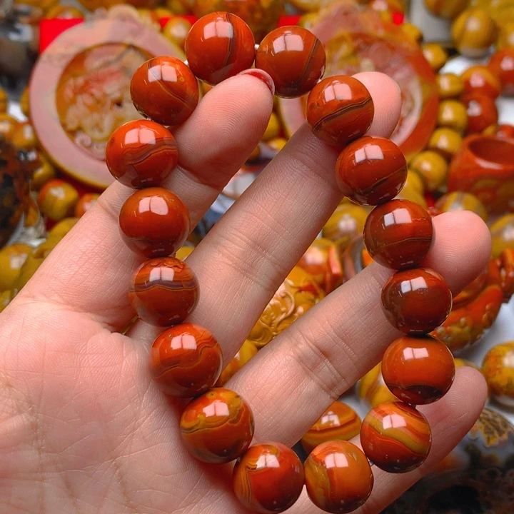 王***1玛瑙/玉髓未镶嵌手串