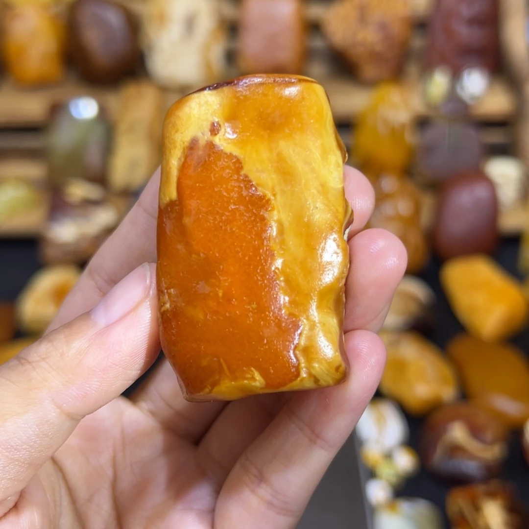 定制琥珀未镶嵌琥珀蜜蜡