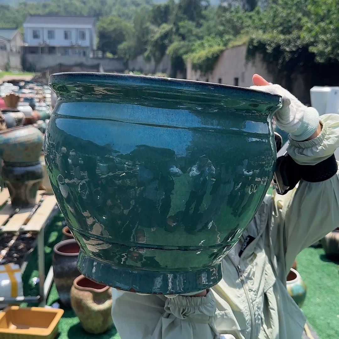 紫砂花盆王嫂花盆直播0618-556高28口34