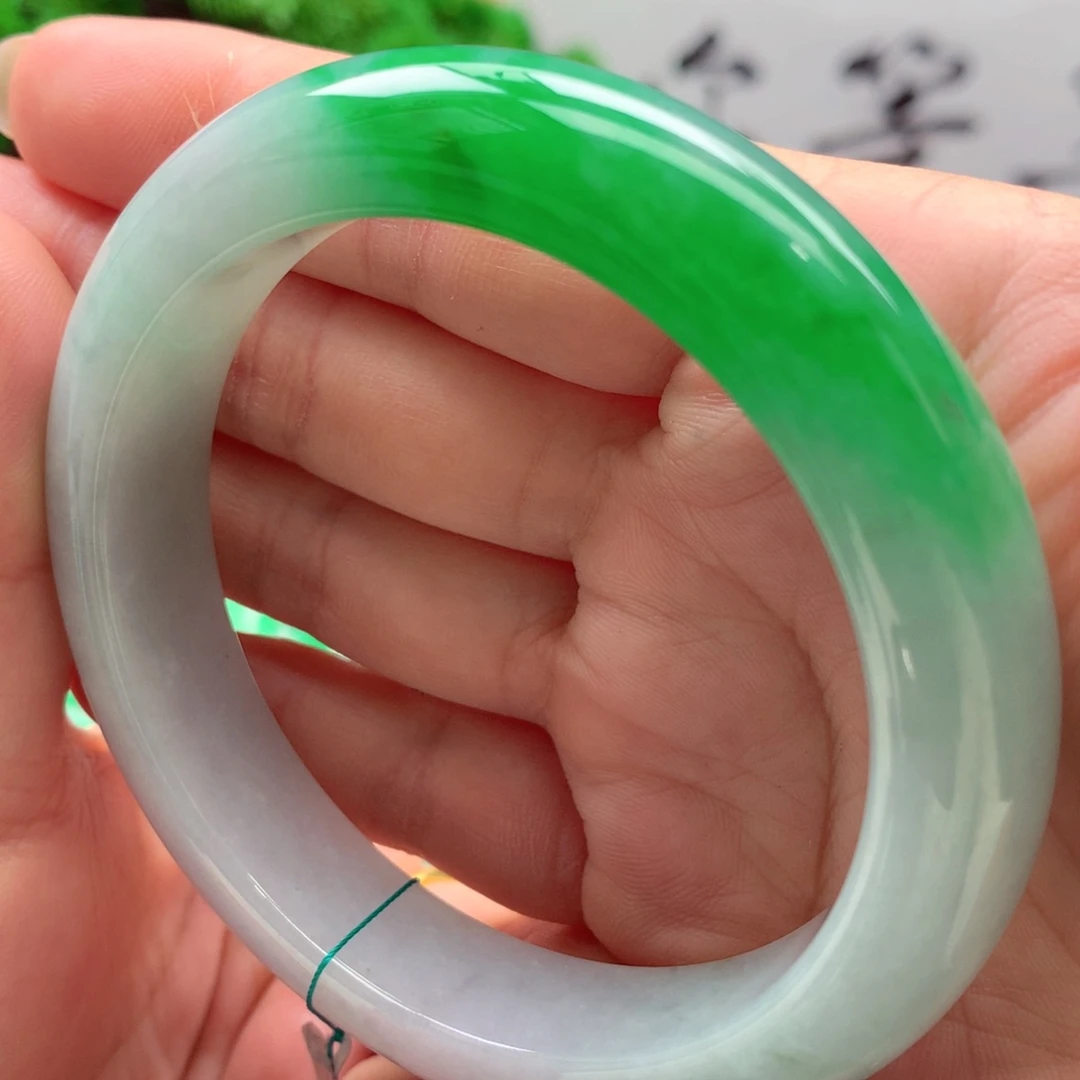 未镶嵌手镯翡翠缅甸60.5圈口