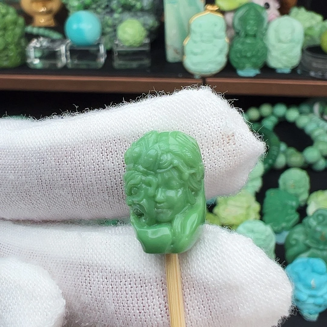 绿松石未镶嵌绿松石主播璐璐