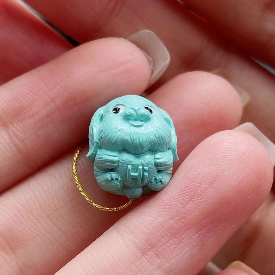 绿松石未镶嵌颈饰