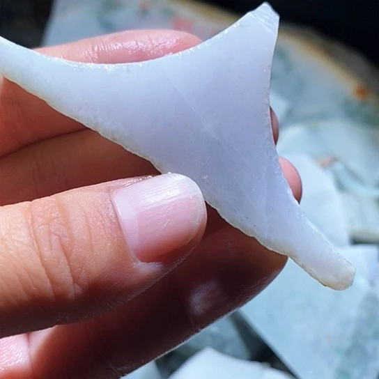 散珠翡翠边角料62