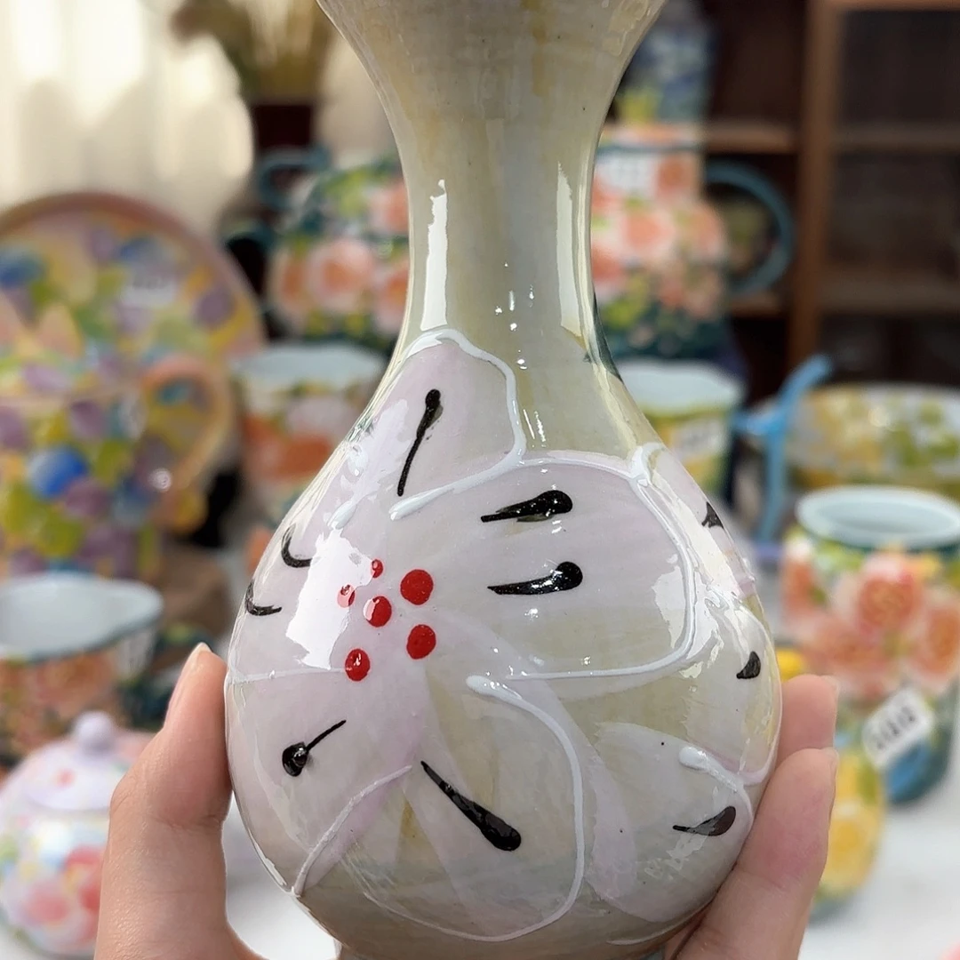 景德镇手绘高温釉下彩陶瓷茶具