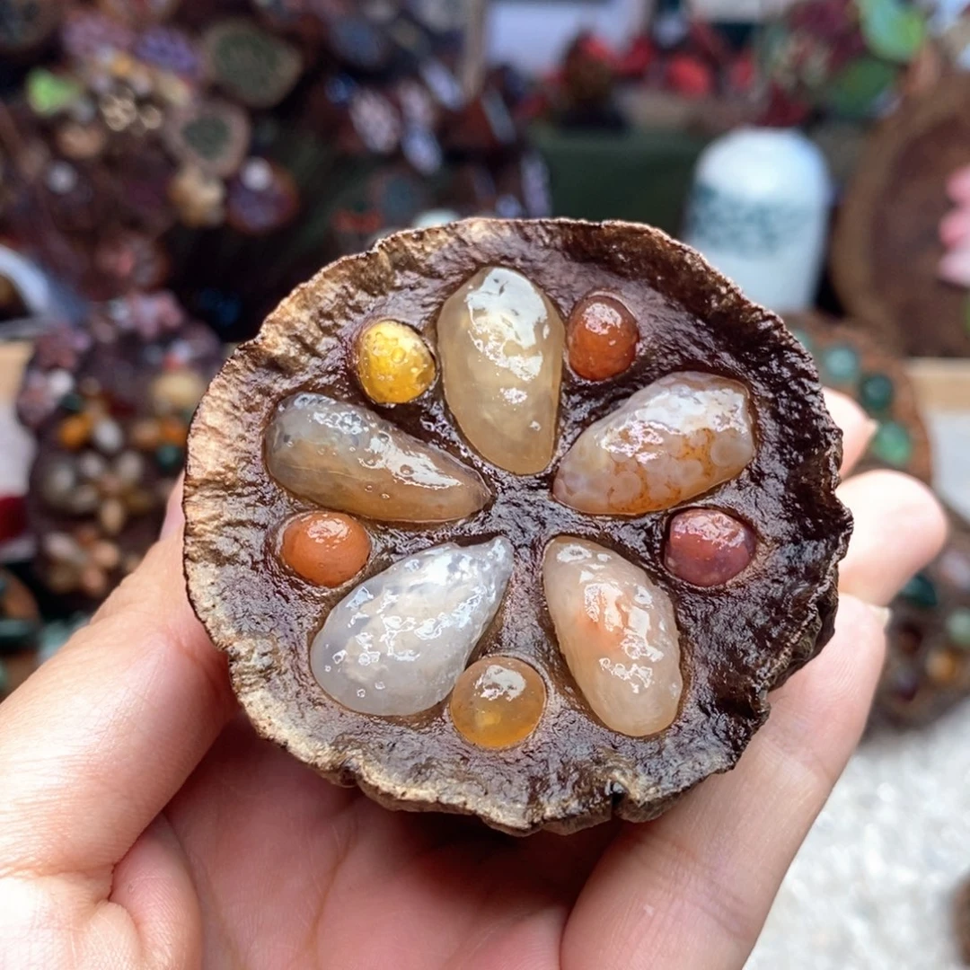 木石院子莲蓬烟花