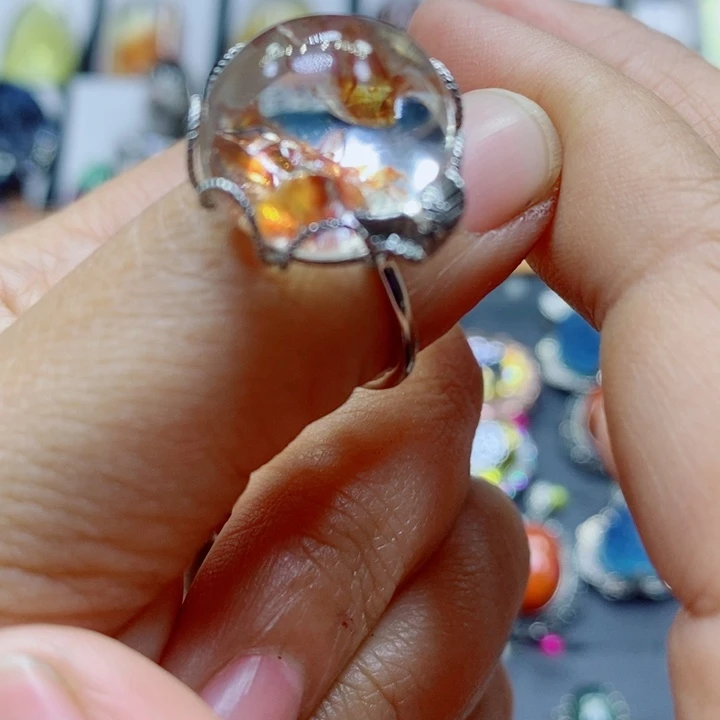 水晶颈饰未镶嵌小*米