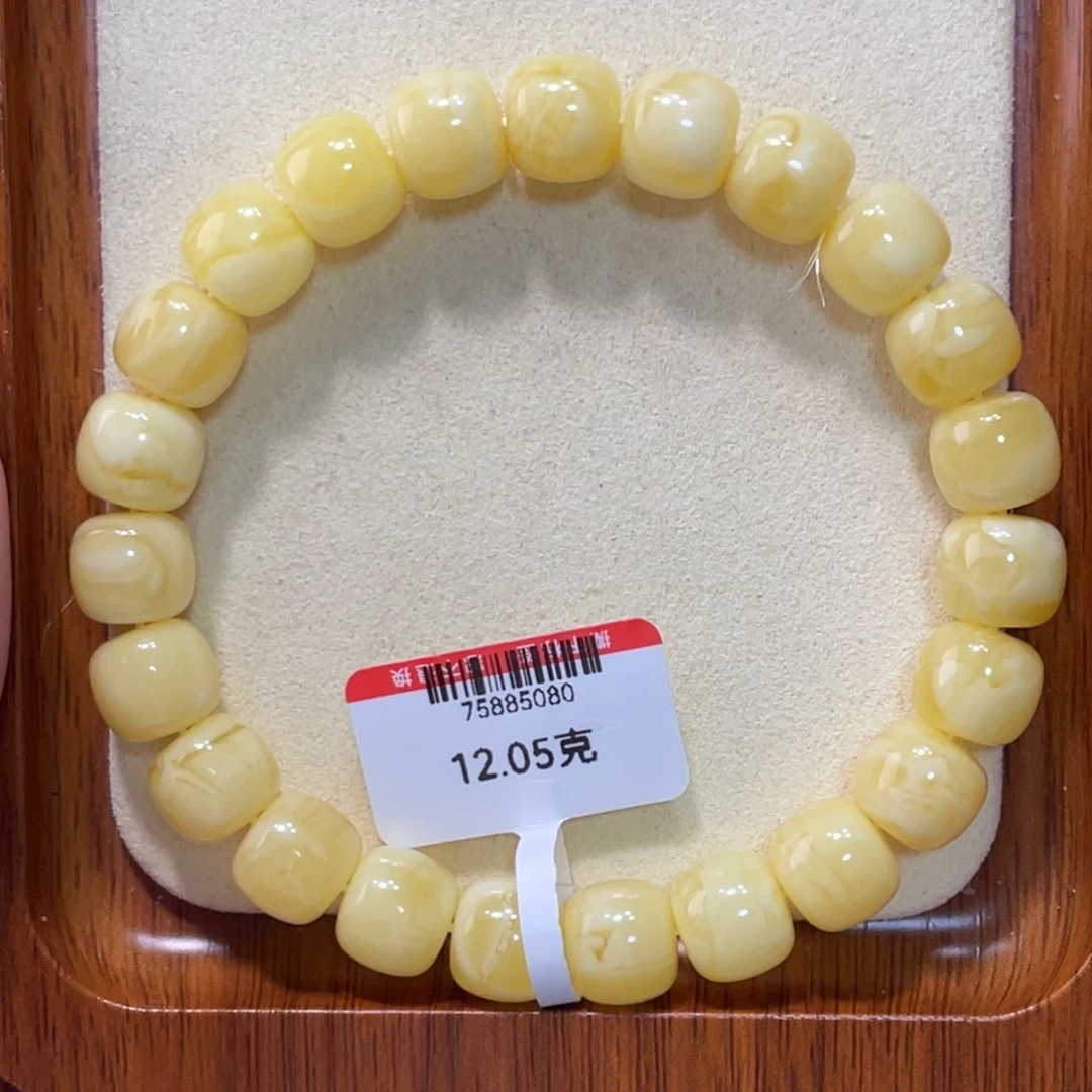 蜜蜡手链未镶嵌蜜蜡