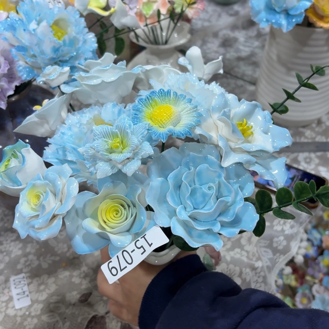 陶瓷花，拍满20发货，退款拉黑1579