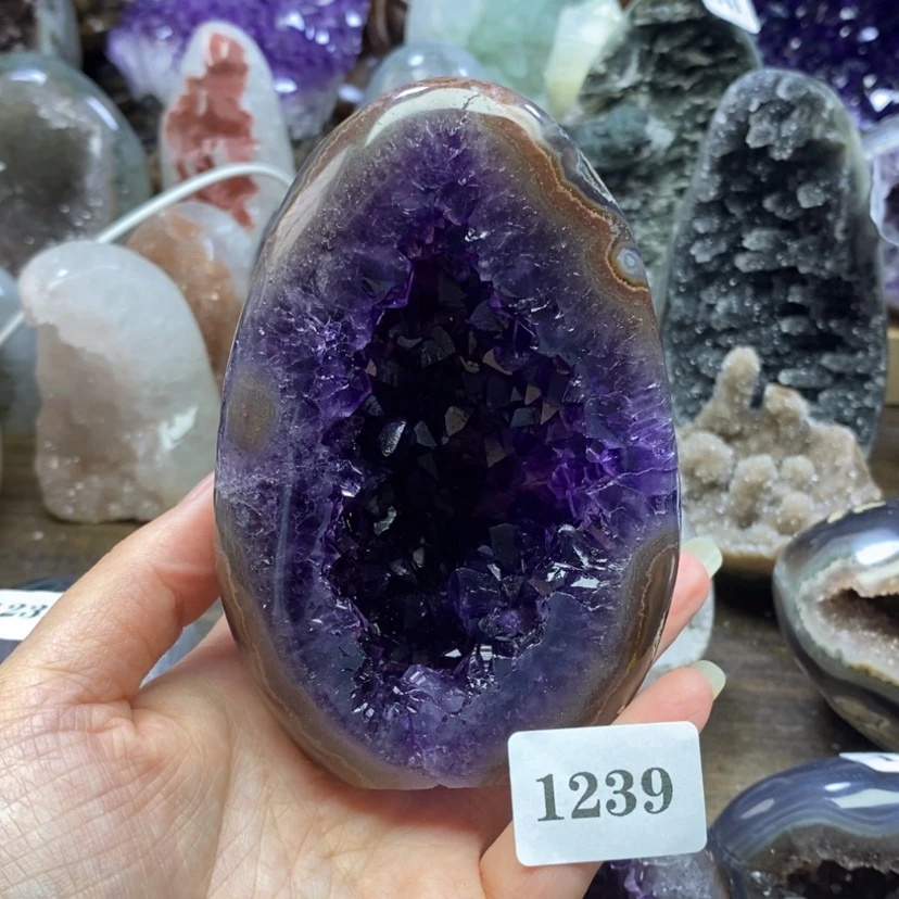 【闪购商品】未镶嵌大型摆件（非配饰）紫晶