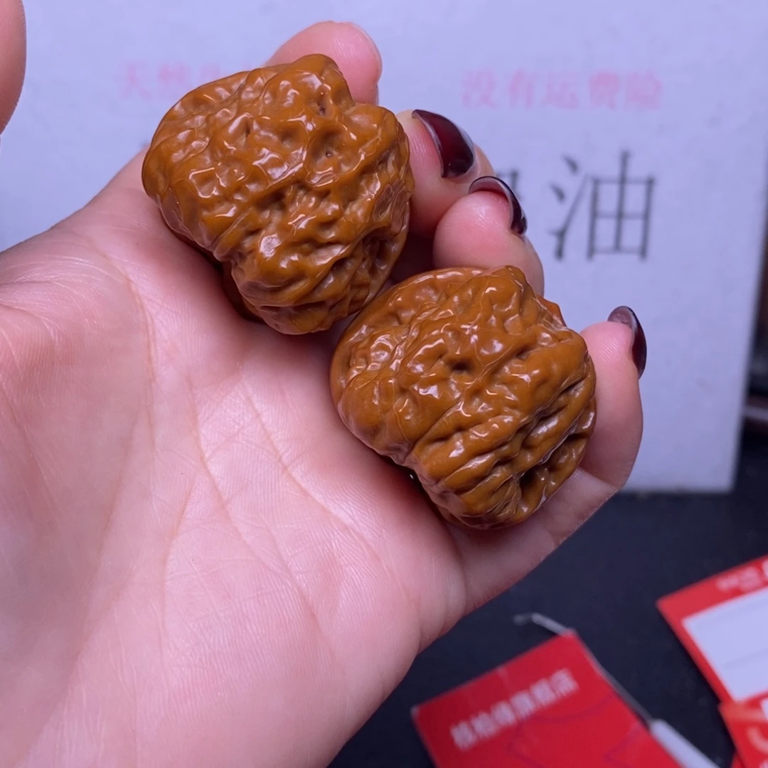 把件文玩核桃35蛤蟆头