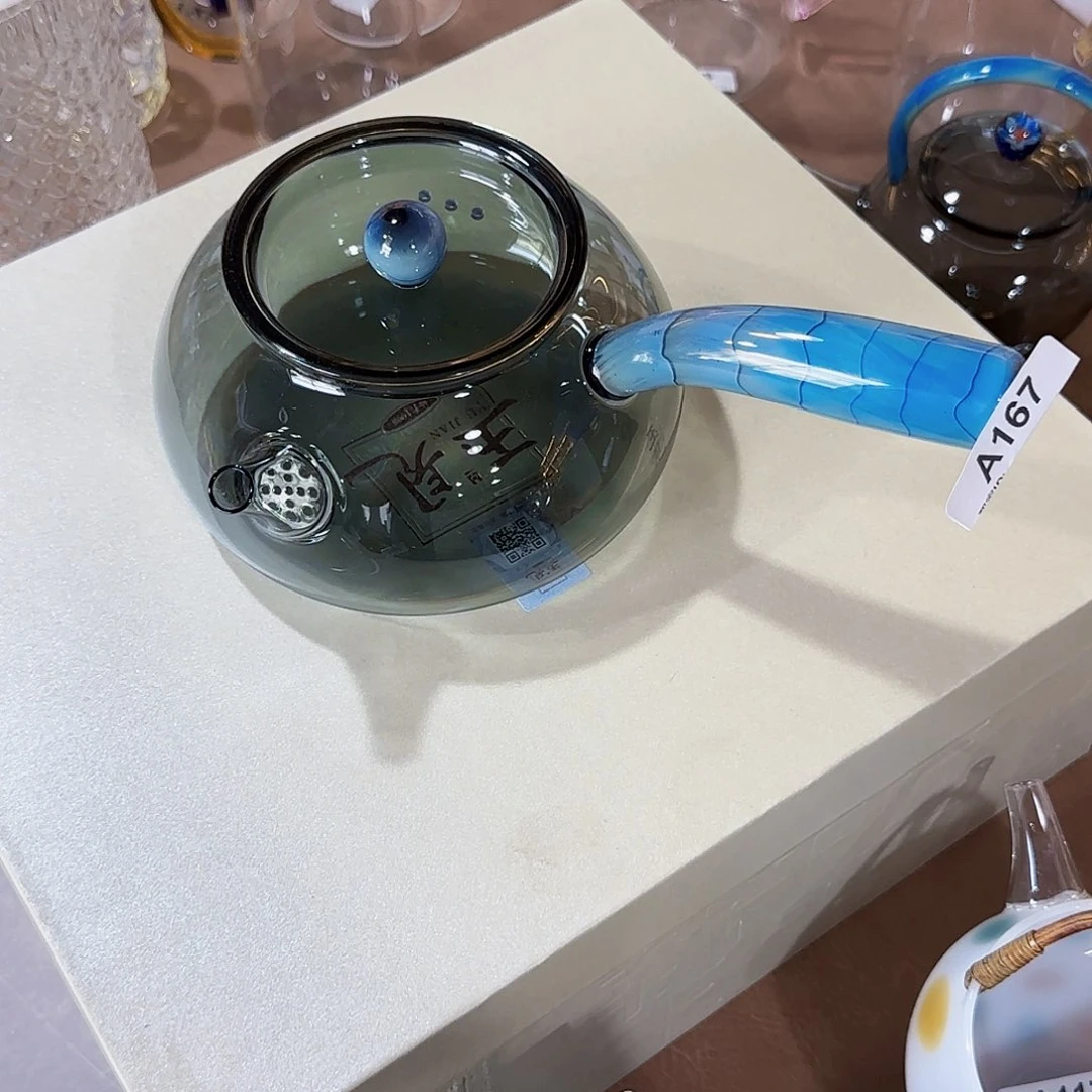 167号玉见侧把泡茶壶