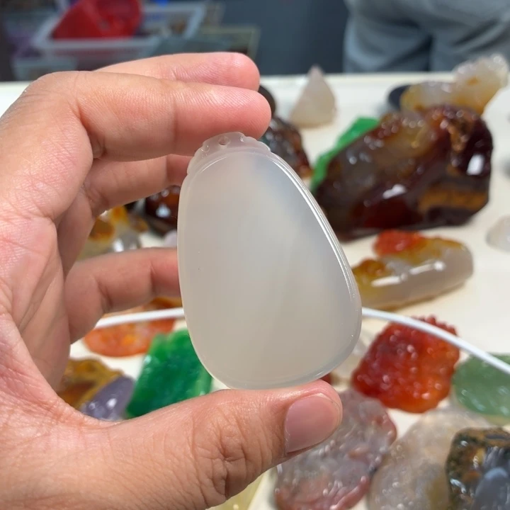 未镶嵌吊坠(不含链)玛瑙/玉髓
