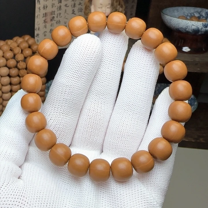 猴头核桃手串一级全品 哑光老型，3-5小时上色