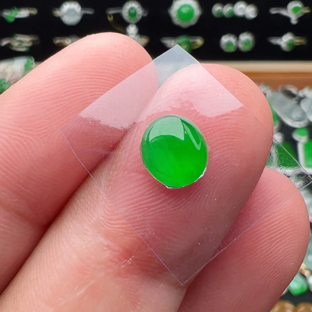 翡翠未镶嵌颈饰蛋面7.5