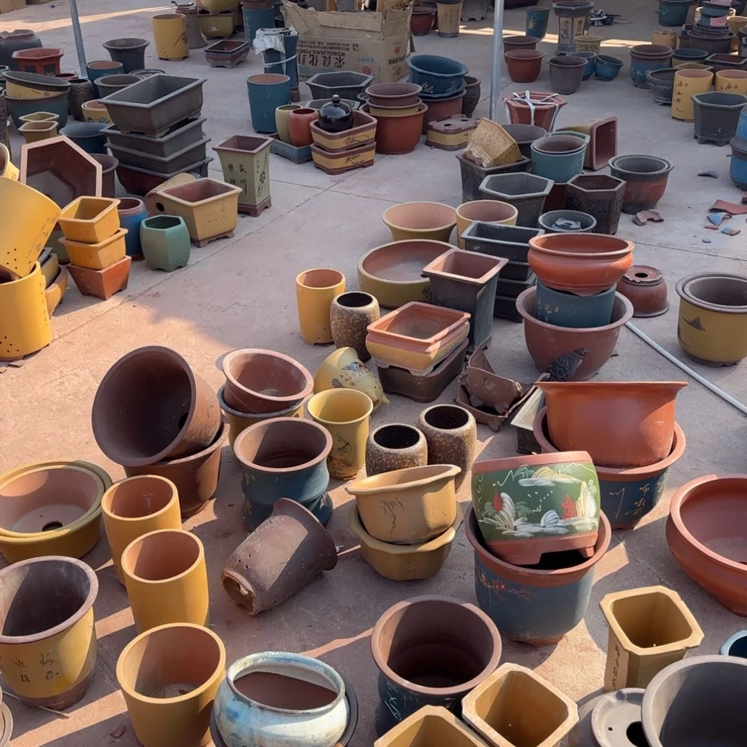 紫砂花盆瑕疵和瑕疵