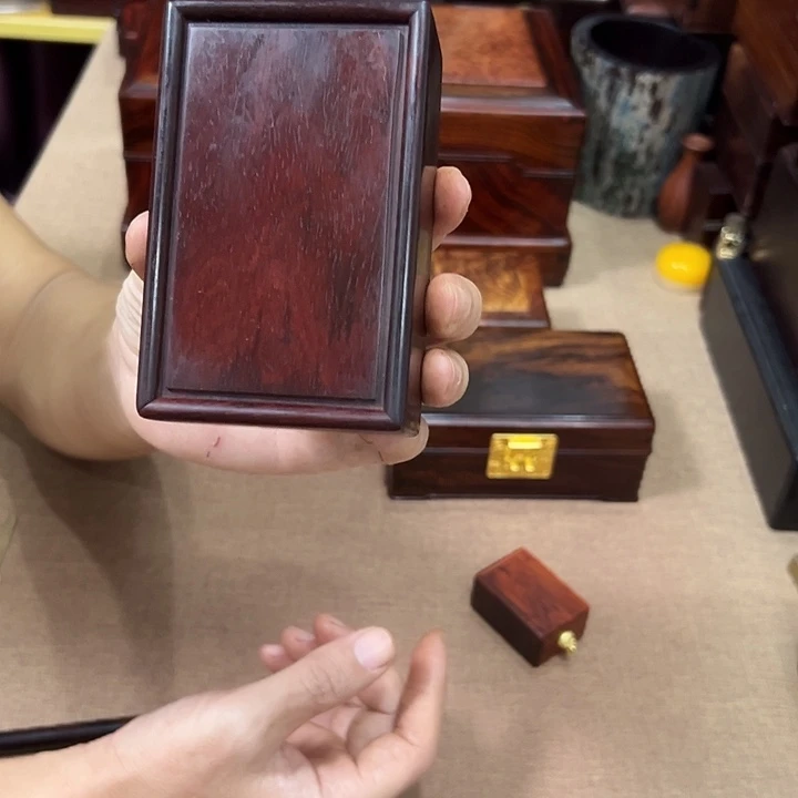 3***号贡木小叶紫檀抽拉盒