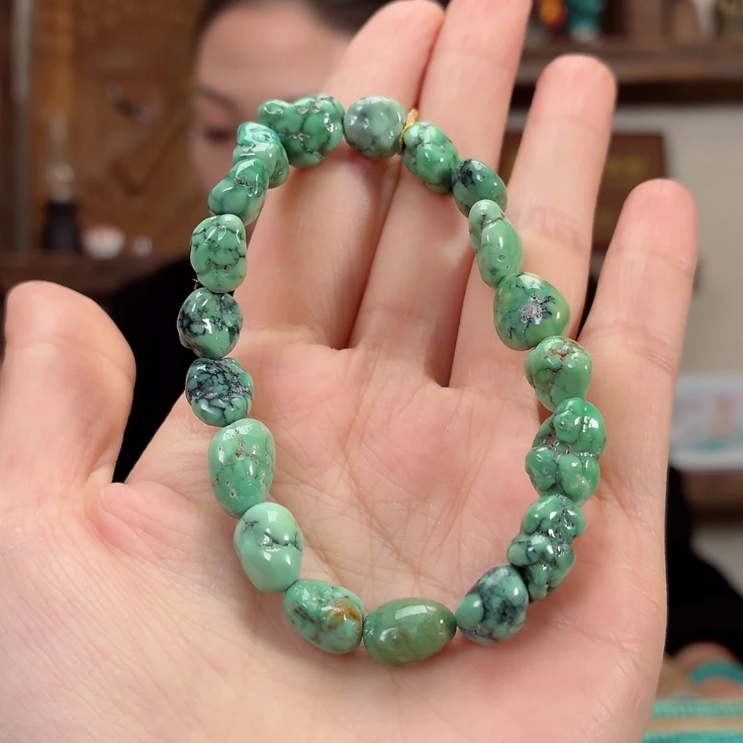 未镶嵌绿松石珠宝奇石