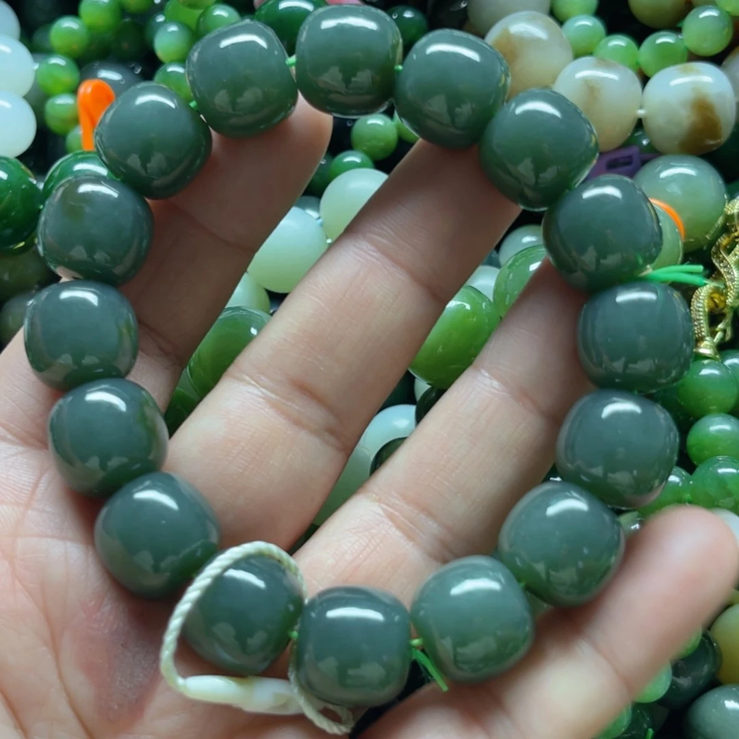 和田玉手链未镶嵌