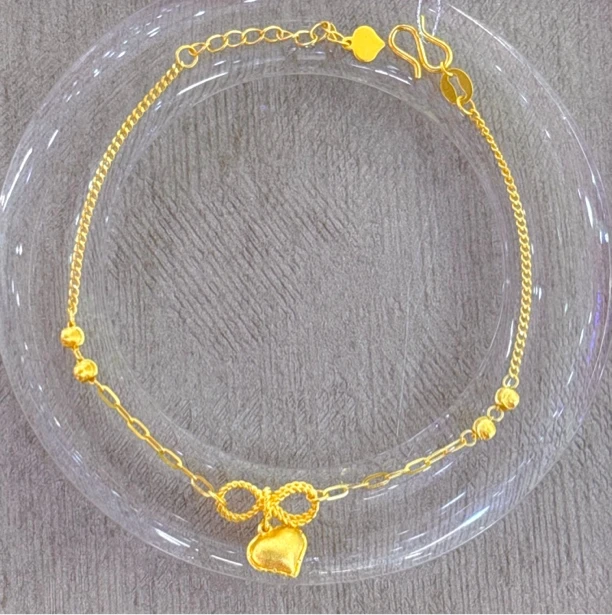 1足金时尚手链3.48g