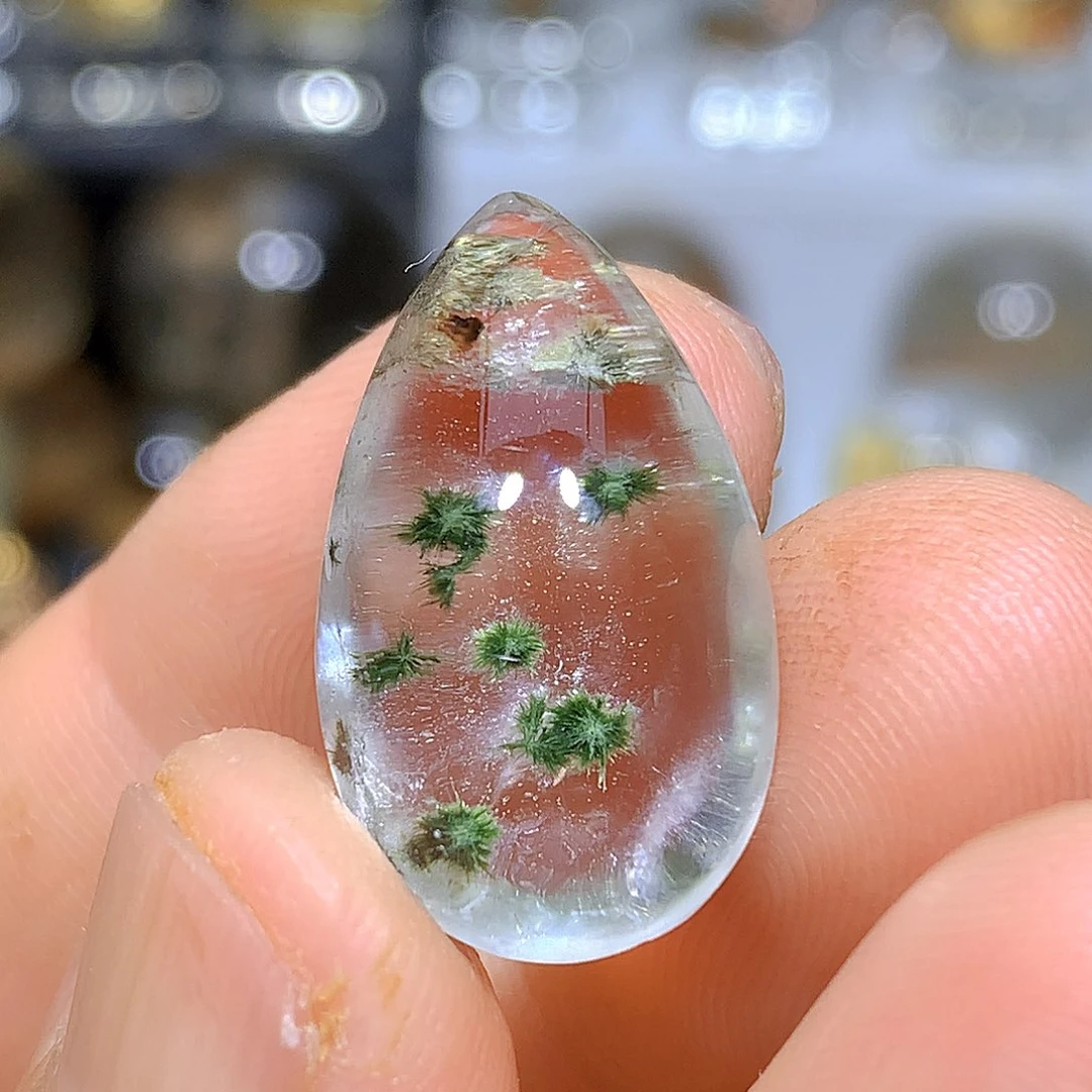 珠宝半成品水晶未镶嵌定制款