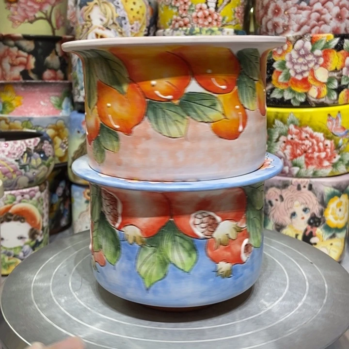 景德镇艺术手绘作品