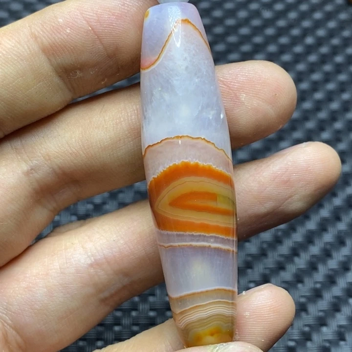 玛瑙/玉髓颈饰未镶嵌老*